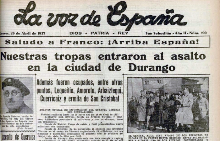 La Voz de España, 1937-04-29-1